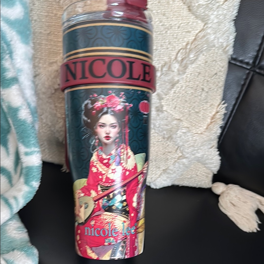 Nicole Lee Asian Art Tumbler